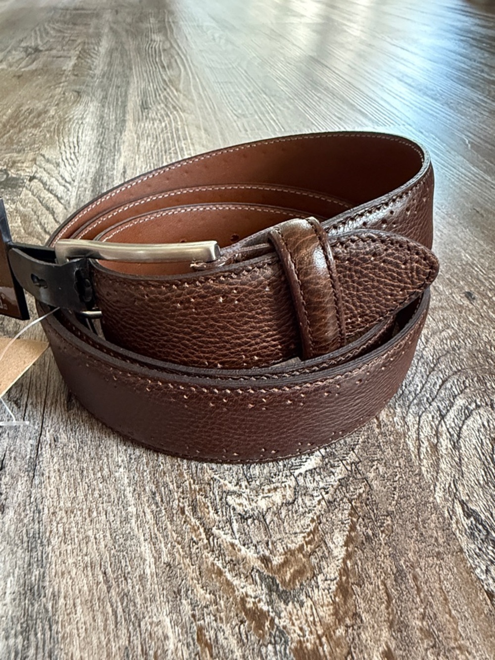 Bench Craft | Leather Brown Belt
